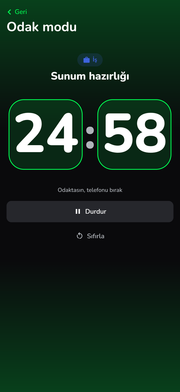 Odak modu
